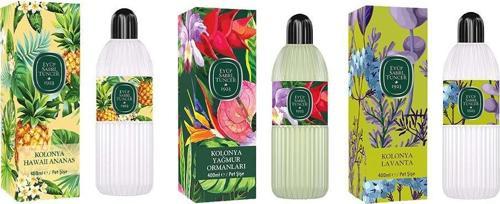 Kolonya Hawaii Ananas, Yağmur Ormanları ve Lavanta Pet Şişe 400 ml