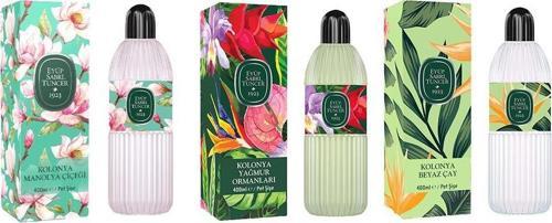 Kolonya Manolya Çiçeği, Yağmur Ormanları ve Beyaz Çay Pet Şişe 400 ML