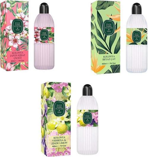 Kolonya Verbena & Zinde Limon, Japon Kiraz Çiçeği ve Beyaz Çay