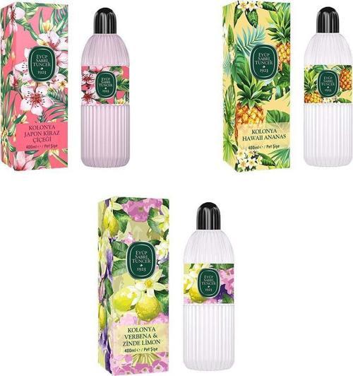 Kolonya Verbena & Zinde Limon, Japon Kiraz Çiçeği ve Hawaii Ananas