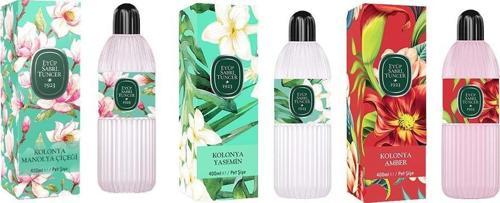 Kolonya Manolya Çiçeği, Yasemin ve Amber Pet Şişe 400 ML