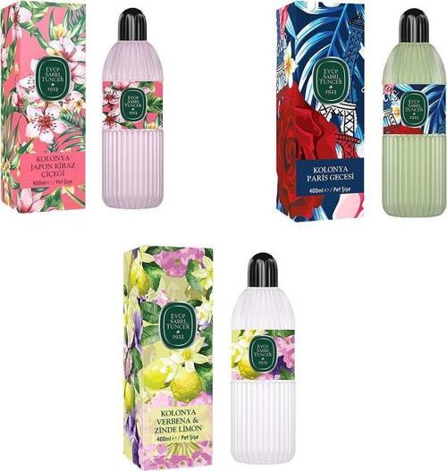 Kolonya Verbena & Zinde Limon, Japon Kiraz Çiçeği ve Paris Gecesi
