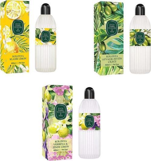 Kolonya Verbena & Zinde Limon, Klasik Limon ve Ayvalık Zeytin Çiçeği