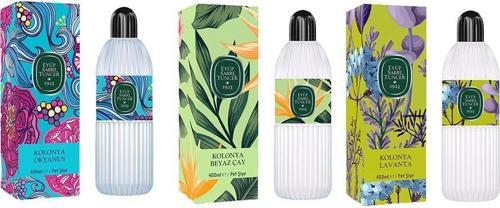 Kolonya Okyanus, Beyaz Çay ve Lavanta Pet Şişe 400 ml