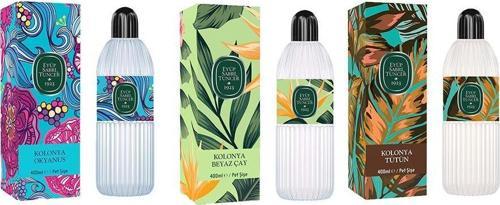 Kolonya Okyanus, Beyaz Çay ve Tütün Pet Şişe 400 ml