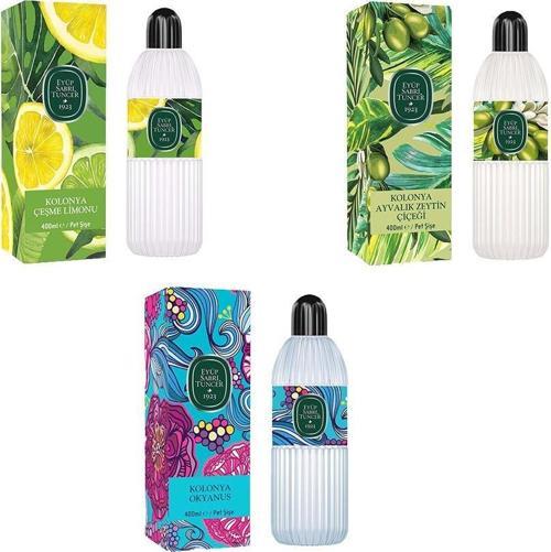 Kolonya Okyanus, Çeşme Limonu ve Ayvalık Zeytin Çiçeği