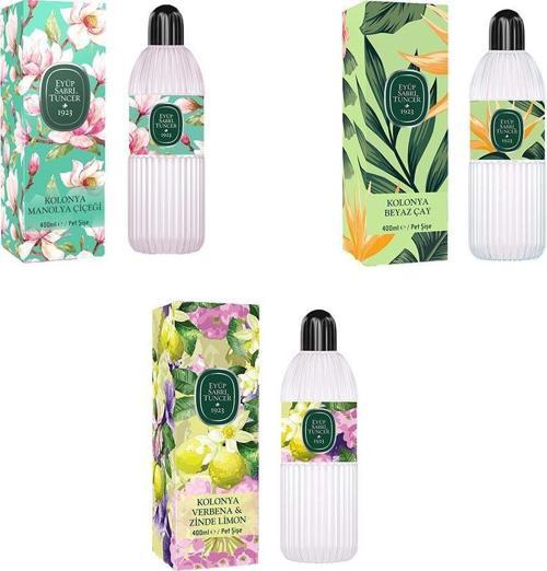 Kolonya Verbena & Zinde Limon, Manolya Çiçeği ve Beyaz Çay