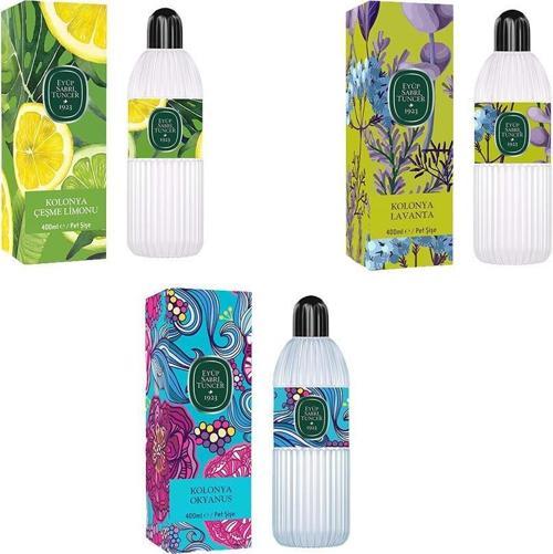 Kolonya Okyanus, Çeşme Limonu ve Lavanta Pet Şişe 400 ml