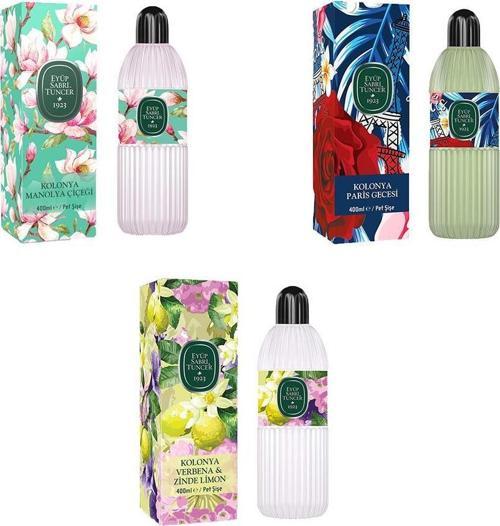 Kolonya Verbena & Zinde Limon, Manolya Çiçeği ve Paris Gecesi