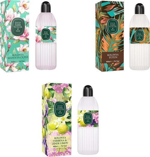 Kolonya Verbena & Zinde Limon, Manolya Çiçeği ve Tütün