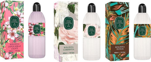 Kolonya Japon Kiraz Çiçeği, Gardenya ve Tütün Pet Şişe 400 ML