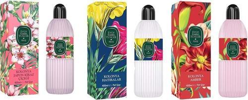 Kolonya Japon Kiraz Çiçeği, Hatıralar ve Amber Pet Şişe 400 ML