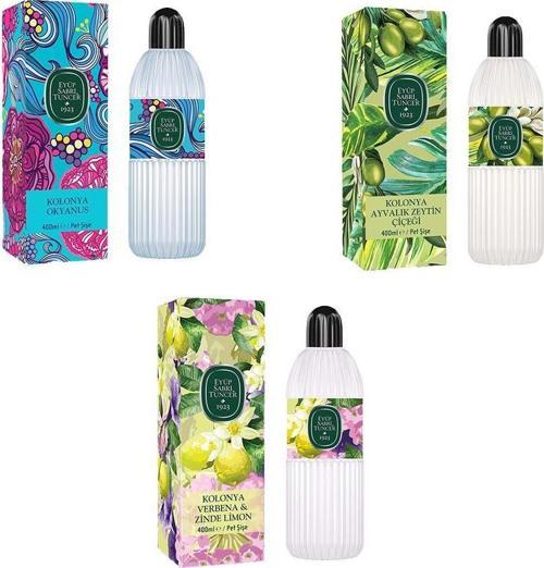 Kolonya Verbena & Zinde Limon, Okyanus ve Ayvalık Zeytin Çiçeği