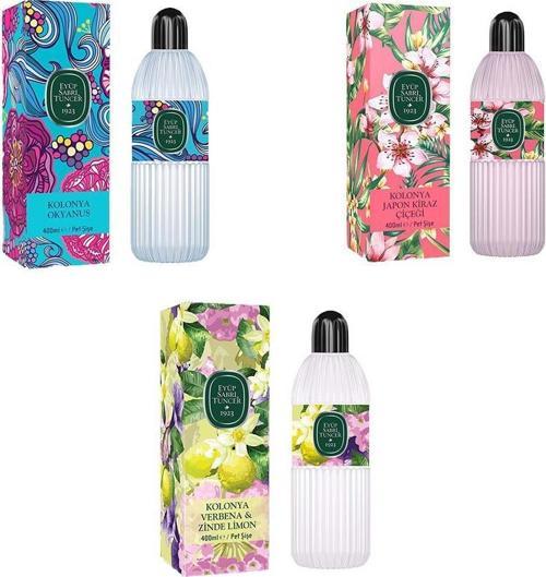 Kolonya Verbena & Zinde Limon, Okyanus ve Japon Kiraz Çiçeği
