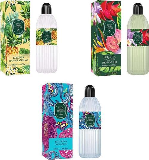 Kolonya Okyanus, Hawaii Ananas ve Yağmur Ormanları Pet Şişe 400 ml