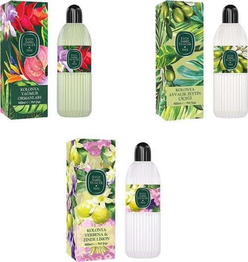 Kolonya Verbena & Zinde Limon, Yağmur Ormanları ve Ayvalık Zeytin Çiçeği