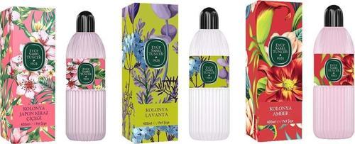 Kolonya Japon Kiraz Çiçeği, Lavanta ve Amber Pet Şişe 400 ML