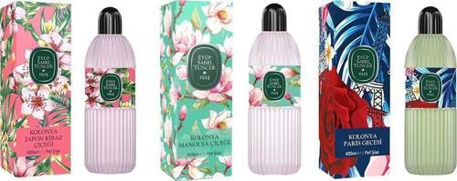 Kolonya Japon Kiraz Çiçeği, Manolya Çiçeği ve Paris Gecesi Pet Şişe 400 ML