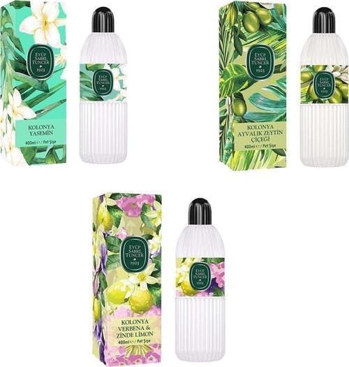 Kolonya Verbena & Zinde Limon, Yasemin ve Ayvalık Zeytin Çiçeği