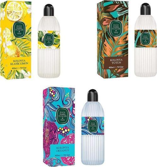 Kolonya Okyanus, Klasik Limon ve Tütün Pet Şişe 400 ml