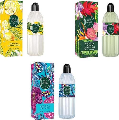 Kolonya Okyanus, Klasik Limon ve Yağmur Ormanları Pet Şişe 400 ml