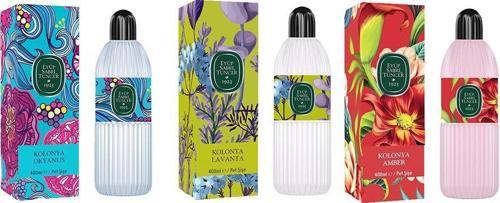 Kolonya Okyanus, Lavanta ve Amber Pet Şişe 400 ml