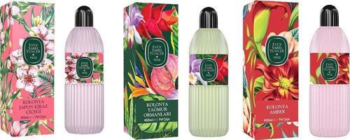 Kolonya Japon Kiraz Çiçeği, Yağmur Ormanları ve Amber Pet Şişe 400 ML