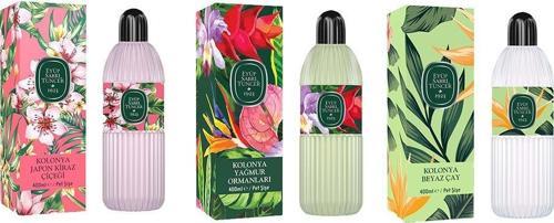 Kolonya Japon Kiraz Çiçeği, Yağmur Ormanları ve Beyaz Çay Pet Şişe 400 ML