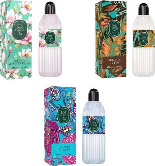 Kolonya Okyanus, Manolya Çiçeği ve Tütün Pet Şişe 400 ml
