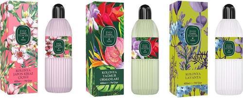 Kolonya Japon Kiraz Çiçeği, Yağmur Ormanları ve Lavanta Pet Şişe 400 ML