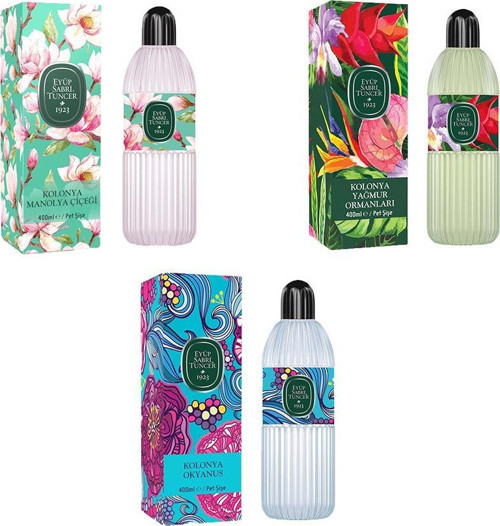 Kolonya Okyanus, Manolya Çiçeği ve Yağmur Ormanları Pet Şişe 400 ml