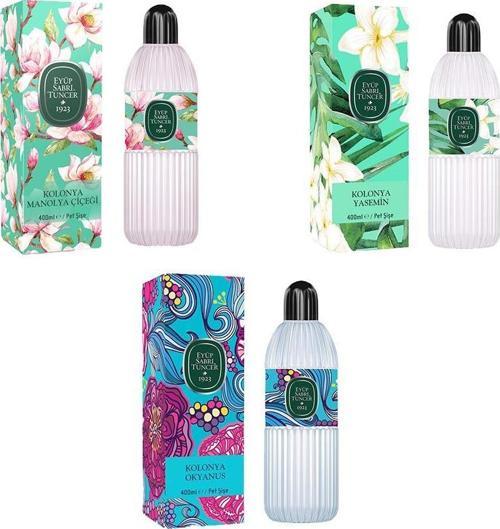 Kolonya Okyanus, Manolya Çiçeği ve Yasemin Pet Şişe 400 ml