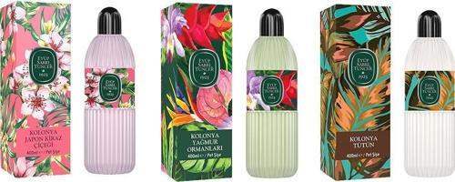 Kolonya Japon Kiraz Çiçeği, Yağmur Ormanları ve Tütün Pet Şişe 400 ML