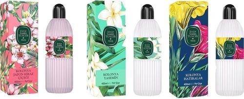 Kolonya Japon Kiraz Çiçeği, Yasemin ve Hatıralar Pet Şişe 400 ML