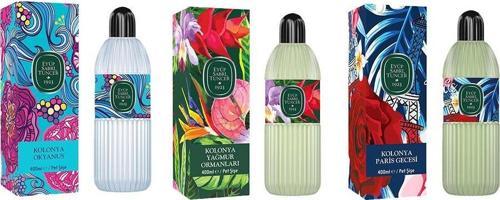 Kolonya Okyanus, Yağmur Ormanları ve Paris Gecesi Pet Şişe 400 ml