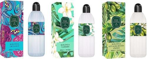 Kolonya Okyanus, Yasemin ve Ayvalık Zeytin Çiçeği Pet Şişe 400 ml