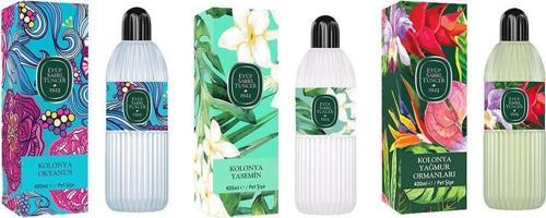 Kolonya Okyanus, Yasemin ve Yağmur Ormanları Pet Şişe 400 ml