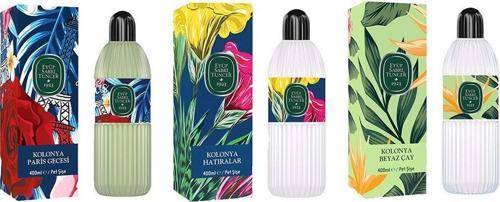 Kolonya Paris Gecesi, Hatıralar ve Beyaz Çay Pet Şişe 400 ML
