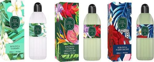 Kolonya Yasemin, Yağmur Ormanları ve Paris Gecesi Pet Şişe 400 ML