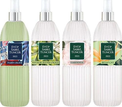 Kolonya Seti, Paris Gecesi, Gardenya, Beyaz Çay, Ayvalık Zeytin Çiçeği 150 ml