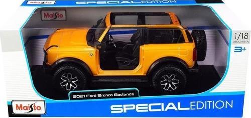 MAIS 31457 Maisto 1/18 2021 Ford Bronco Badlands -Necotoys