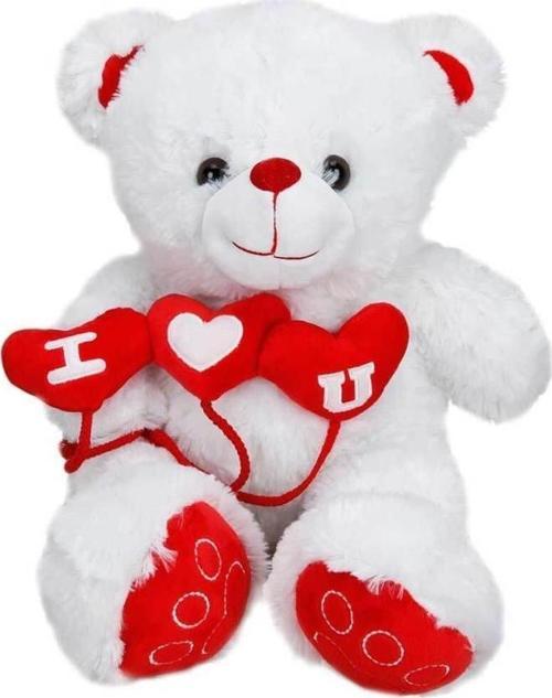 1514 3 Kalpli Peluş Ayı 38 cm -Sunman