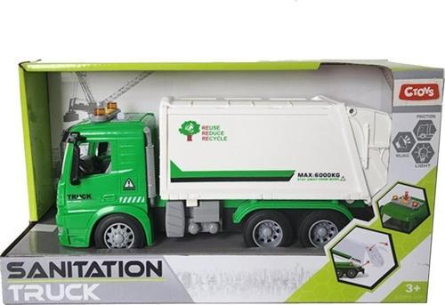 Oyuncak Işıklı ve Sesli Çöp Kamyonu Py8920A