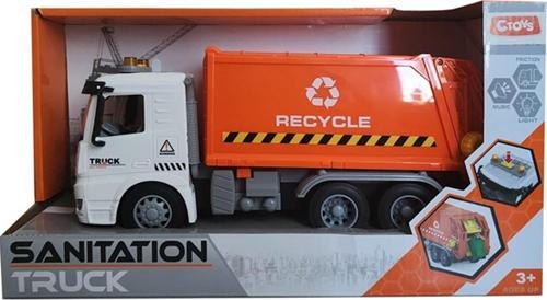 Oyuncak Işıklı ve Sesli Çöp Kamyonu Py8922B