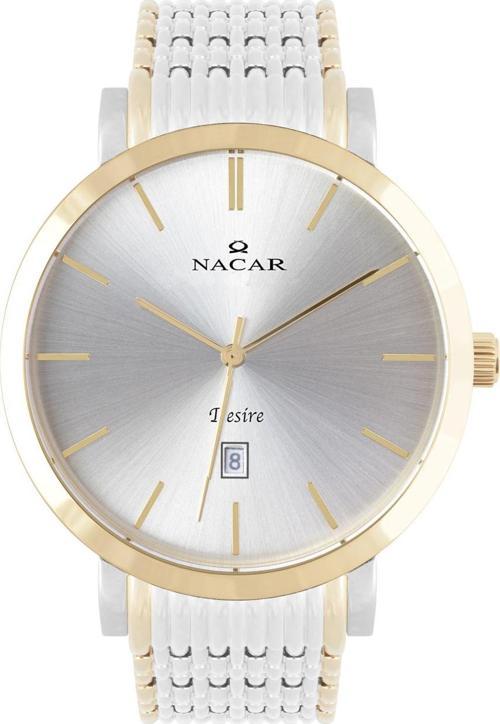 NC10-2921044-CSM Çelik - Sarı Metal Band Erkek Kol Saati