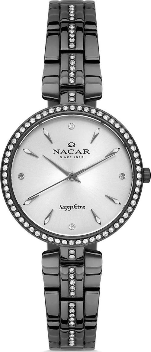SAFİR CAM GRİ KADIN KOL SAATİ NC36-391049-GSMS