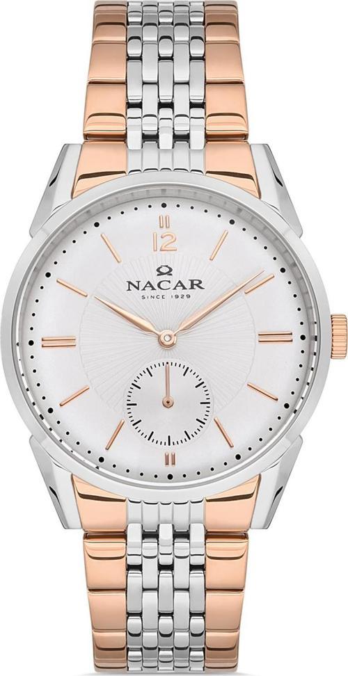 KLASİK GÜMÜŞ - ROSE ERKEK KOL SAATİ NC18-2924B196-ESM