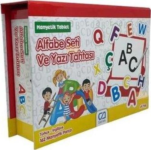Manyetik Alfabe Seti Yazı Tahtası