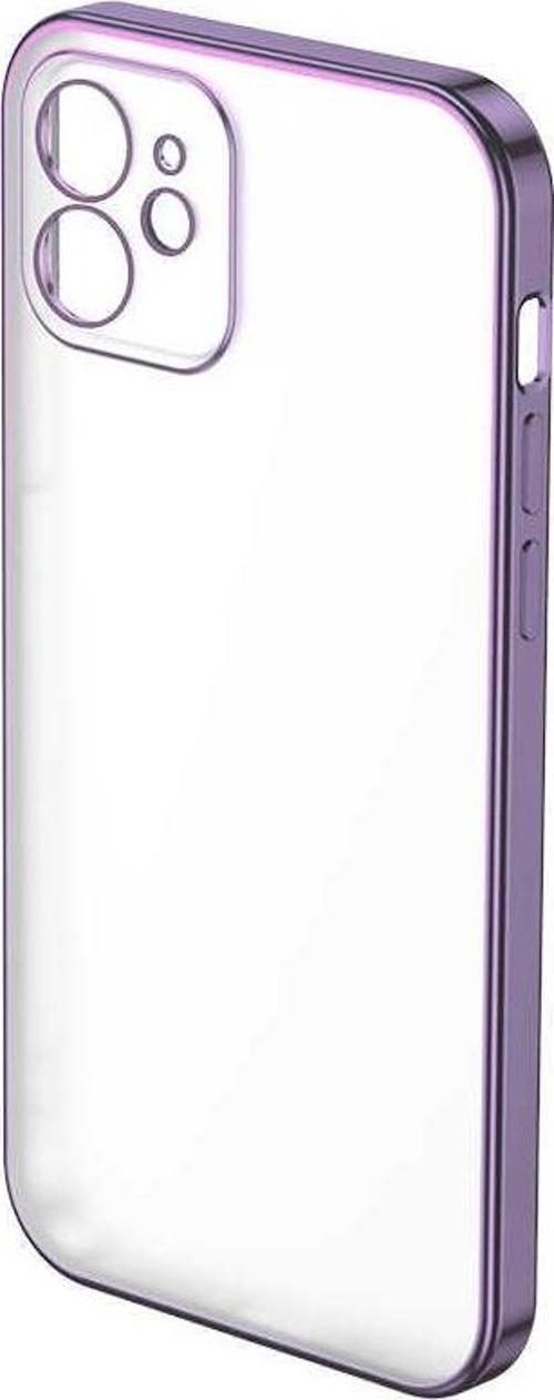 Apple iPhone 12 Matte Electroplated TPU Kapak