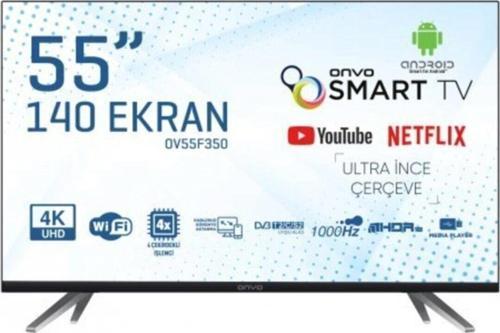 Ov55F350 55'' 140 Ekran Uydu Alıcılı 4K Ultra Hd Smart Led Tv